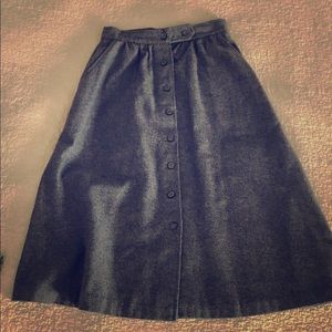 Vintage wool skirt. 40s?